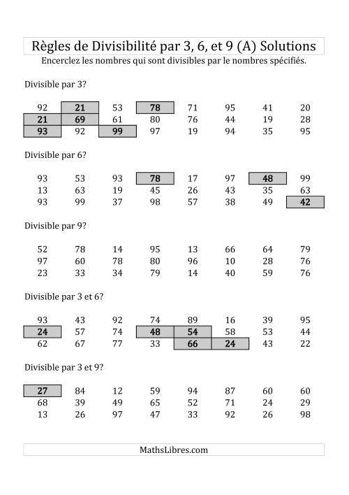 Divisibilité par 3, 6 et 9 -- 2-chiffres (Tout) page 2