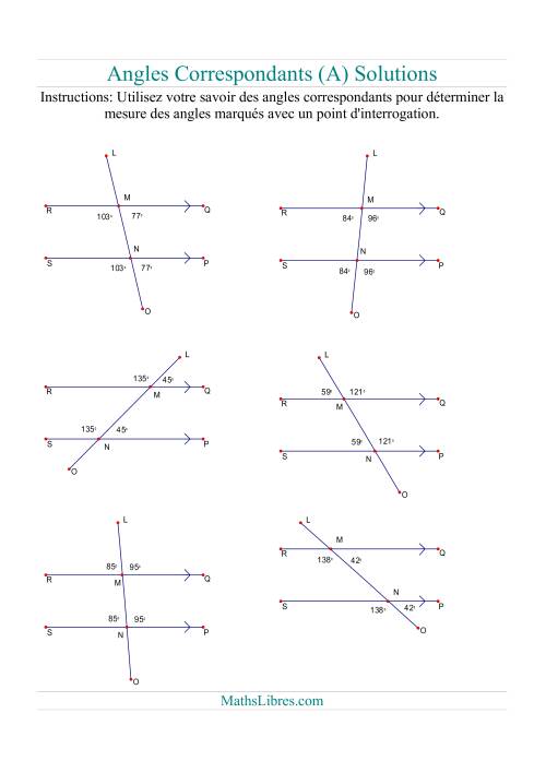 Angles correspondants (Tout) page 2