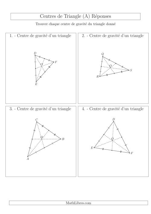Centres de Gravité des Triangles Aiguës (Tout) page 2