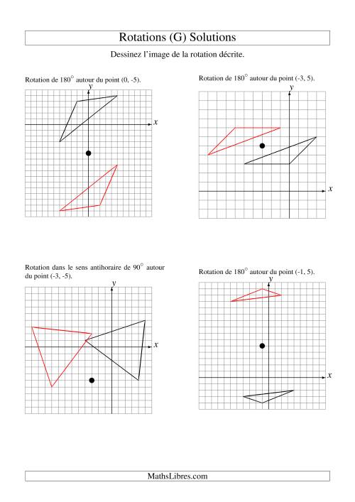 Rotation de figures à 3 sommets (G) page 2