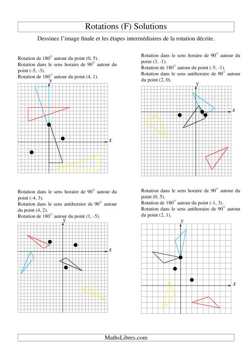Rotation de figures à 3 sommets -- 3 étapes (F) page 2
