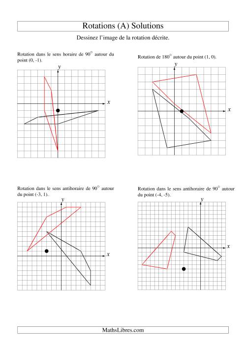 Rotation de figures à 4 sommets (Tout) page 2