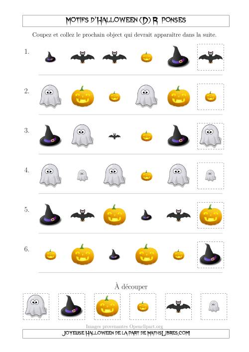 Images de Motifs d'Halloween Pas Très Effrayants avec Deux Particularités (Forme & Taille) (D) page 2