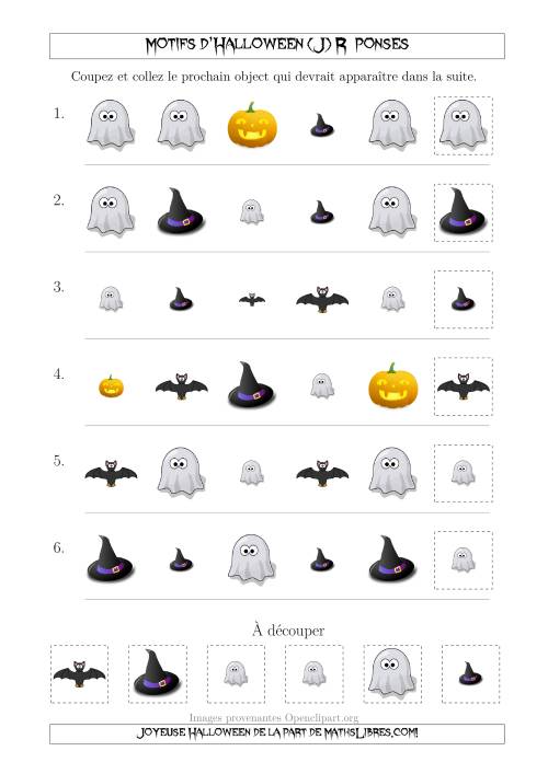 Images de Motifs d'Halloween Pas Très Effrayants avec Deux Particularités (Forme & Taille) (J) page 2