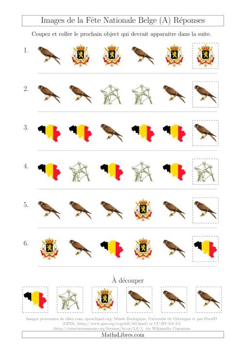 Images de la Fête Nationale Belge avec Une Seule Particularité (Forme) (Tout) page 2