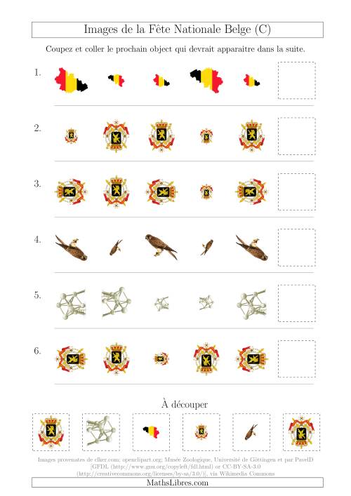 Images de la Fête Nationale Belge avec Deux Particularités (Taille & Rotation) (C)