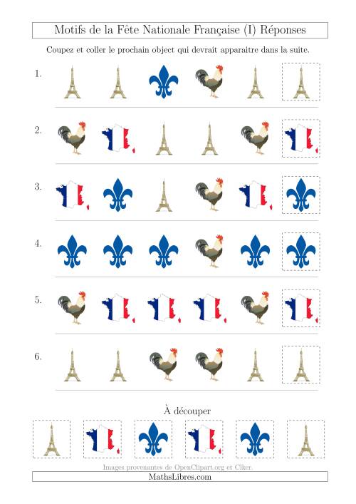 Images de la Fête Nationale Française avec Une Seule Particularité (Forme) (I) page 2