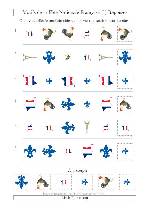 Images de la Fête Nationale Française avec Trois Particularités (Forme, Taille & Rotation) (I) page 2