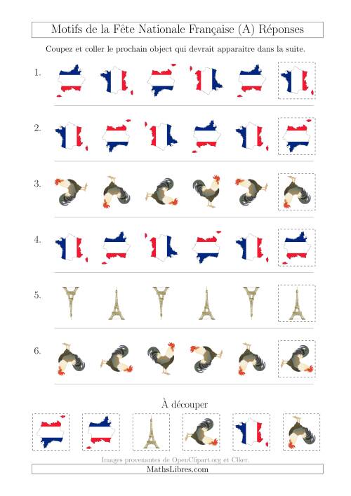 Images de la Fête Nationale Française avec Une Seule Particularité (Rotation) (A) page 2