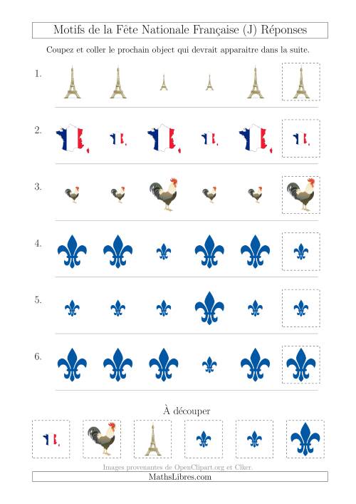 Images de la Fête Nationale Française avec Une Seule Particularité (Taille) (J) page 2