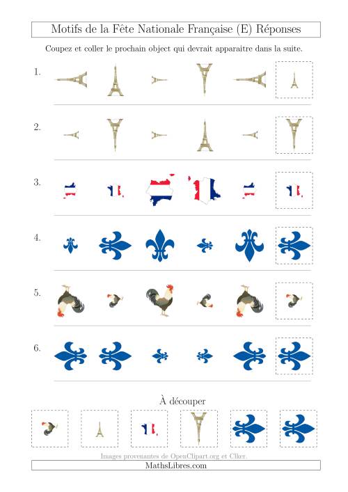 Images de la Fête Nationale Française avec Deux Particularités (Taille & Rotation) (E) page 2