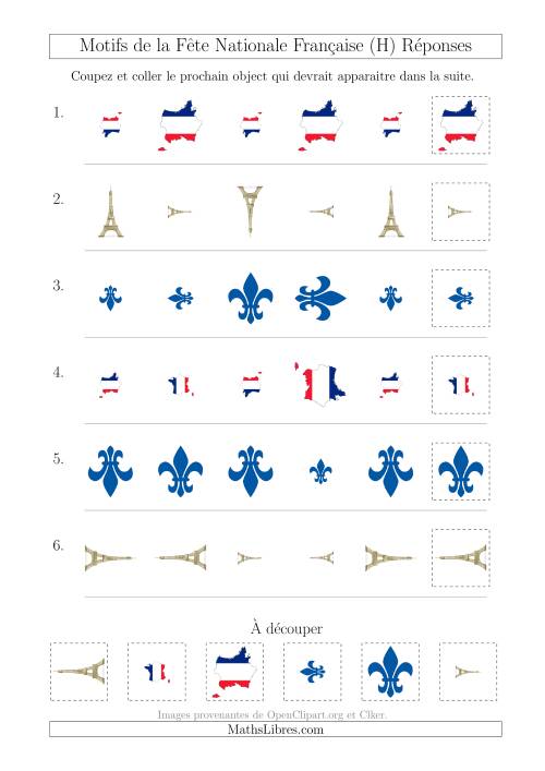 Images de la Fête Nationale Française avec Deux Particularités (Taille & Rotation) (H) page 2