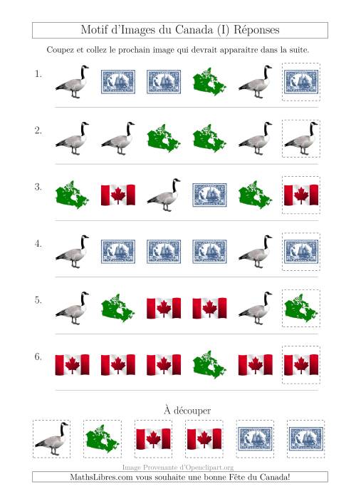 Motif d'Images du Canada avec Comme Attribut la Forme (I) page 2