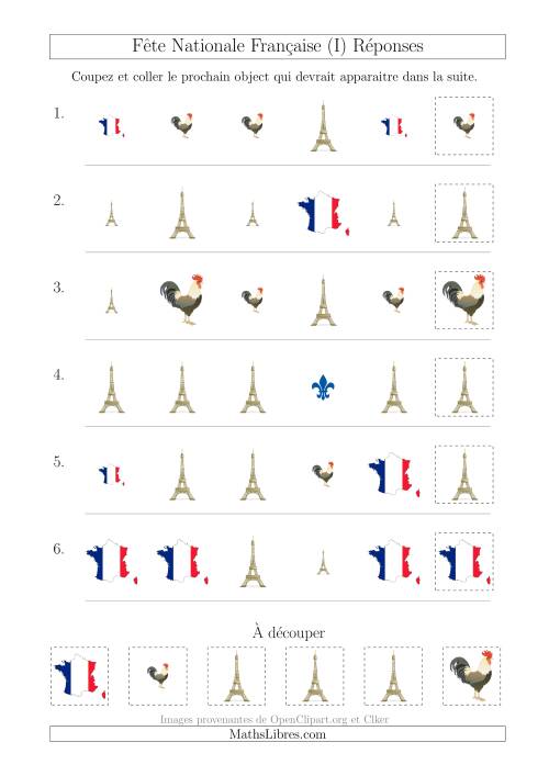 Images de la Fête Nationale Française avec Deux Particularités (Forme & Taille) (I) page 2