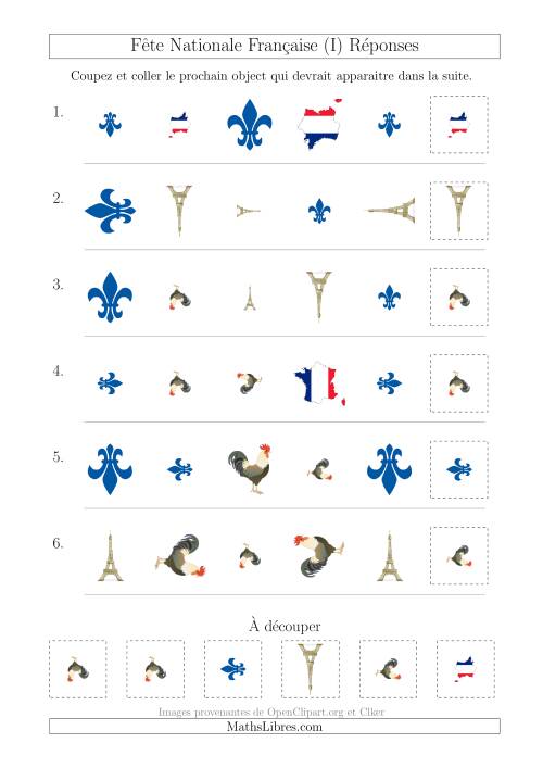 Images de la Fête Nationale Française avec Trois Particularités (Forme, Taille & Rotation) (I) page 2