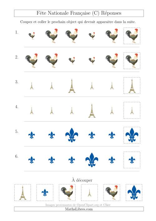 Images de la Fête Nationale Française avec Une Seule Particularité (Taille) (C) page 2