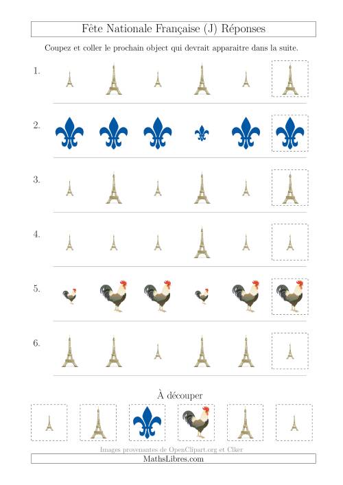 Images de la Fête Nationale Française avec Une Seule Particularité (Taille) (J) page 2