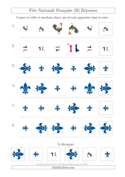 Images de la Fête Nationale Française avec Deux Particularités (Taille & Rotation) (H) page 2