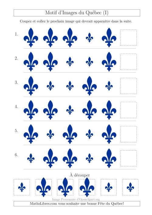 Motif d'Images du Québec avec Comme Attribut la Taille (I)