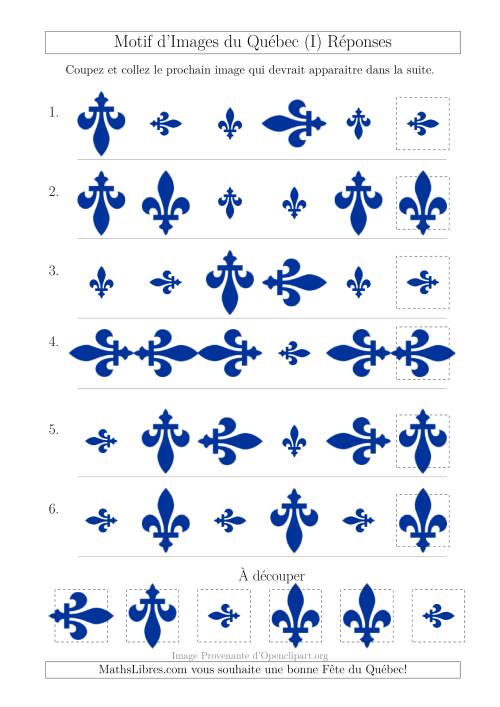 Motif d'Images du Québec avec Comme Attribut Taille et Rotation (I) page 2