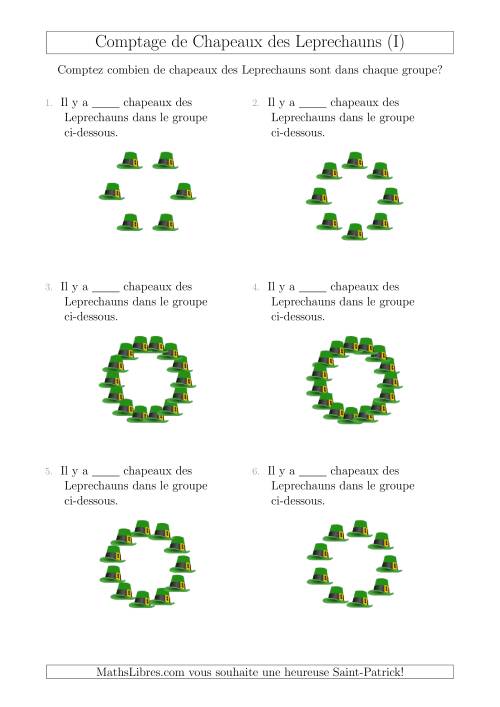 Comptage de Chapeaux des Leprechauns Arrangés en Forme Circulaire (I)