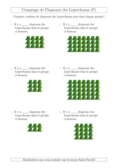 Comptage de Chapeaux des Leprechauns Arrangés en Forme Rectangulaire (F)