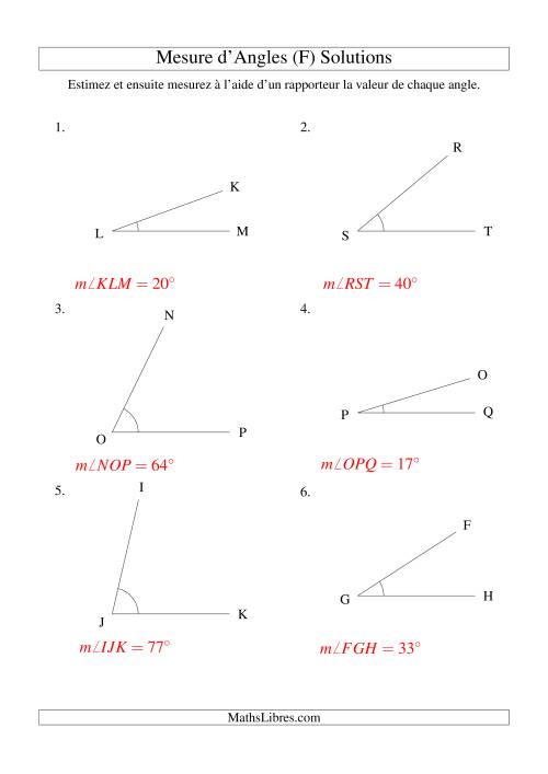 Mesure d'angles entre 0° et 90° (F) page 2