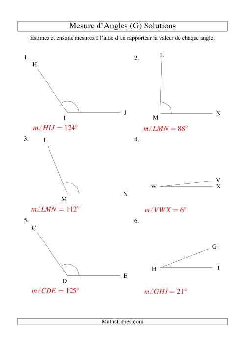 Mesure d'angles entre 0° et 180° (G) page 2