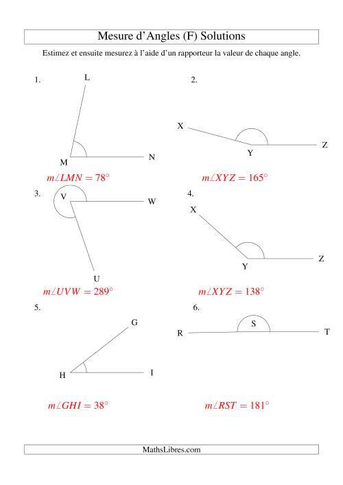Mesure d'angles entre 0° et 360° (F) page 2