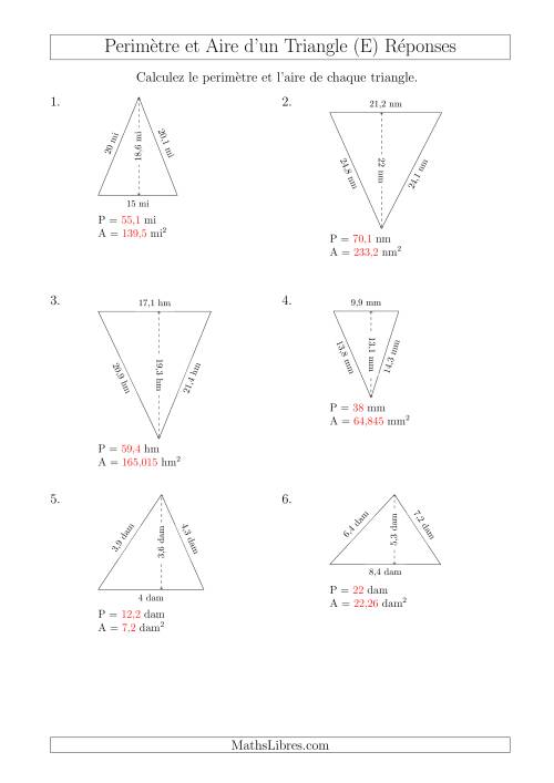 Calcul de l'Aire et du Périmètre d'un Triangle Aigu (En Rotation) (E) page 2