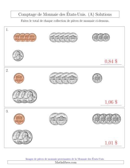 Comptage de Monnaie des  États-Unis - Petites Collections ($) (Tout) page 2