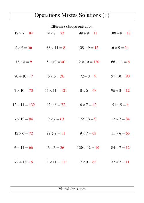 Multiplication et Division -- Règles 6 à 12 (F) page 2