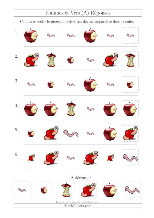 Patrons des Pommes et Vers avec Deux Particularités (Forme et Taille) (Tout) page 2