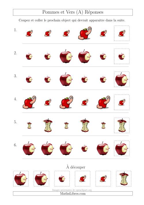 Patrons des Pommes et Vers avec Une Seule Particularité (Taille) (Tout) page 2