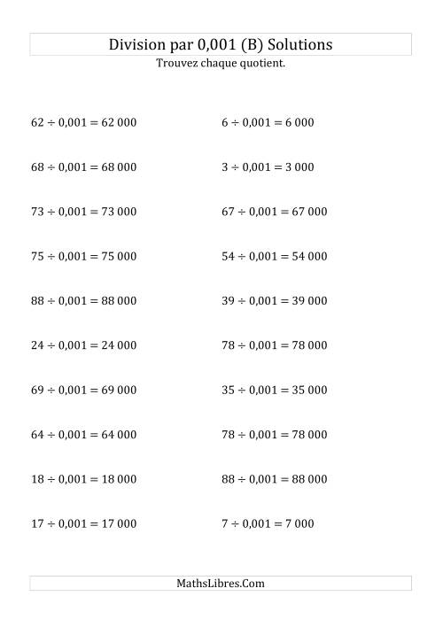 Division de nombres entiers par 0,001 (B) page 2