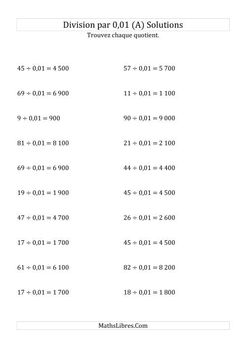 Division de nombres entiers par 0,01 (Tout) page 2