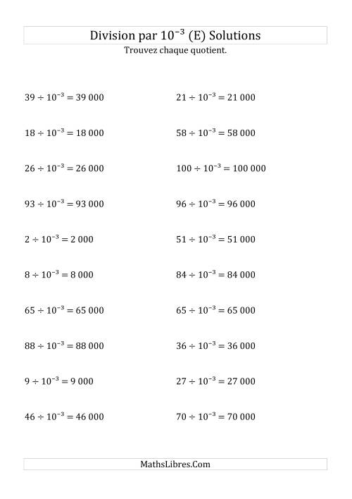 Division de nombres entiers par 10⁻³ (E) page 2