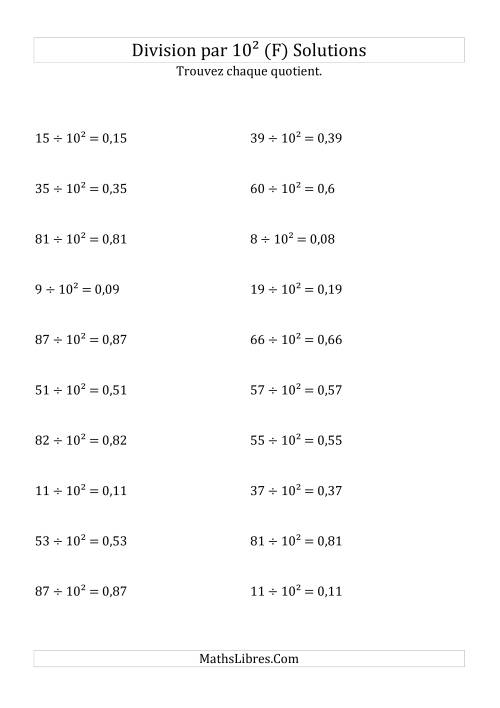 Division de nombres entiers par 10² (F) page 2