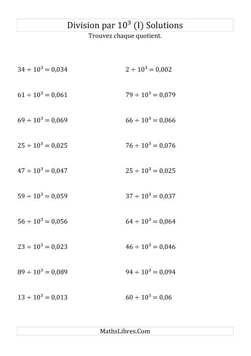 Division de nombres entiers par 10³ (I) page 2