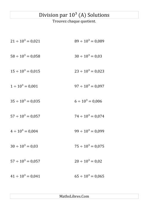 Division de nombres entiers par 10³ (Tout) page 2