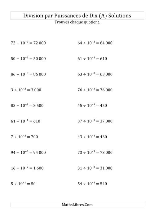 Division de nombres entiers par puissances n&eeacute;gatives de dix (forme exposant) (Tout) page 2