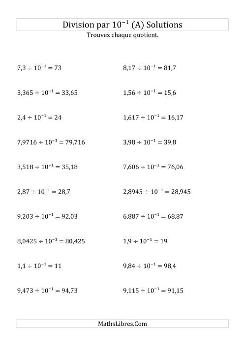 Division de nombres décimaux par 10<sup>-1</sup> (Tout) page 2