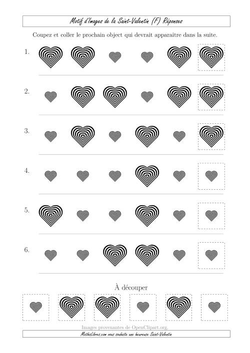 Motif d'Images de la Saint Valentin avec la Taille  Comme Attribut Seulement (F) page 2