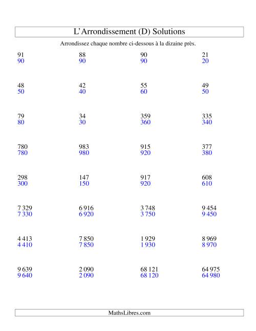 Arrondir un nombre au 10 près (version SI) (D) page 2