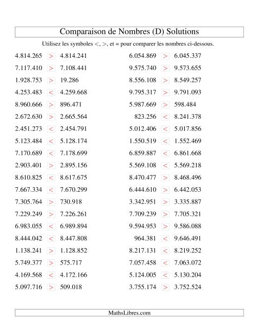 Comparaisons des chiffres jusqu'à 10.000.000 rapprochés (version EU) (D) page 2