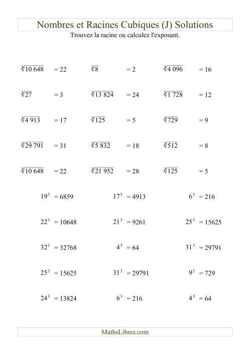 Nombres et racines cubiques (J) page 2