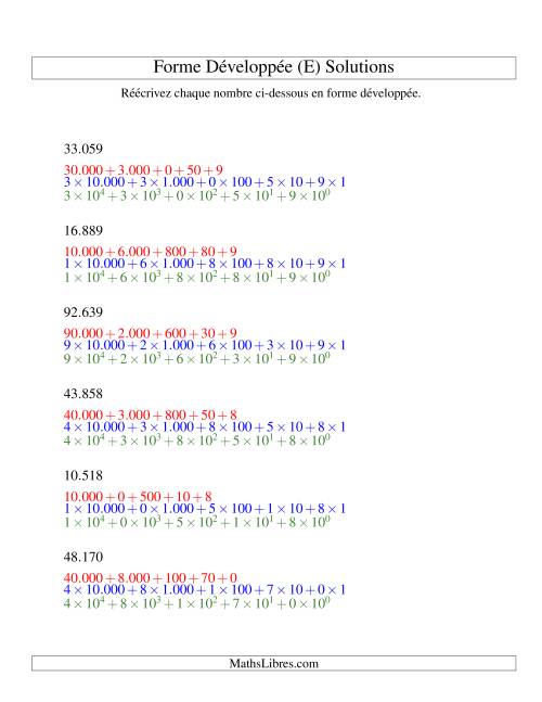 Écriture de nombres en forme dévoleppée 10.000 à 99.999 (version EU) (E) page 2