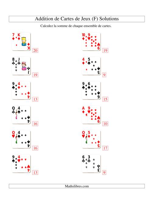 Addition de deux cartes de jeu (F) page 2