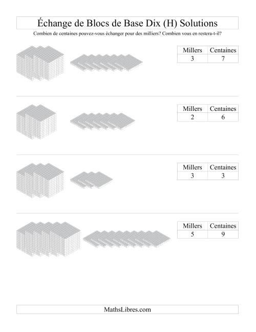 Échange de blocs de centaines pour cubes de milliers (H) page 2
