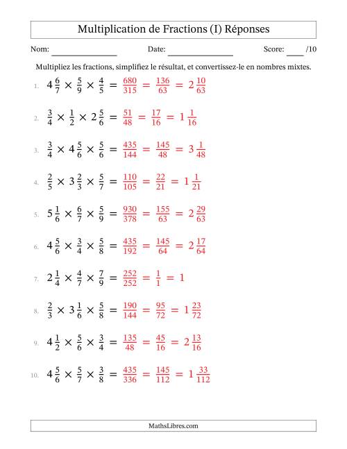 Multiplier fractions propres par quelques fractions mixtes (trois facteurs) (I) page 2